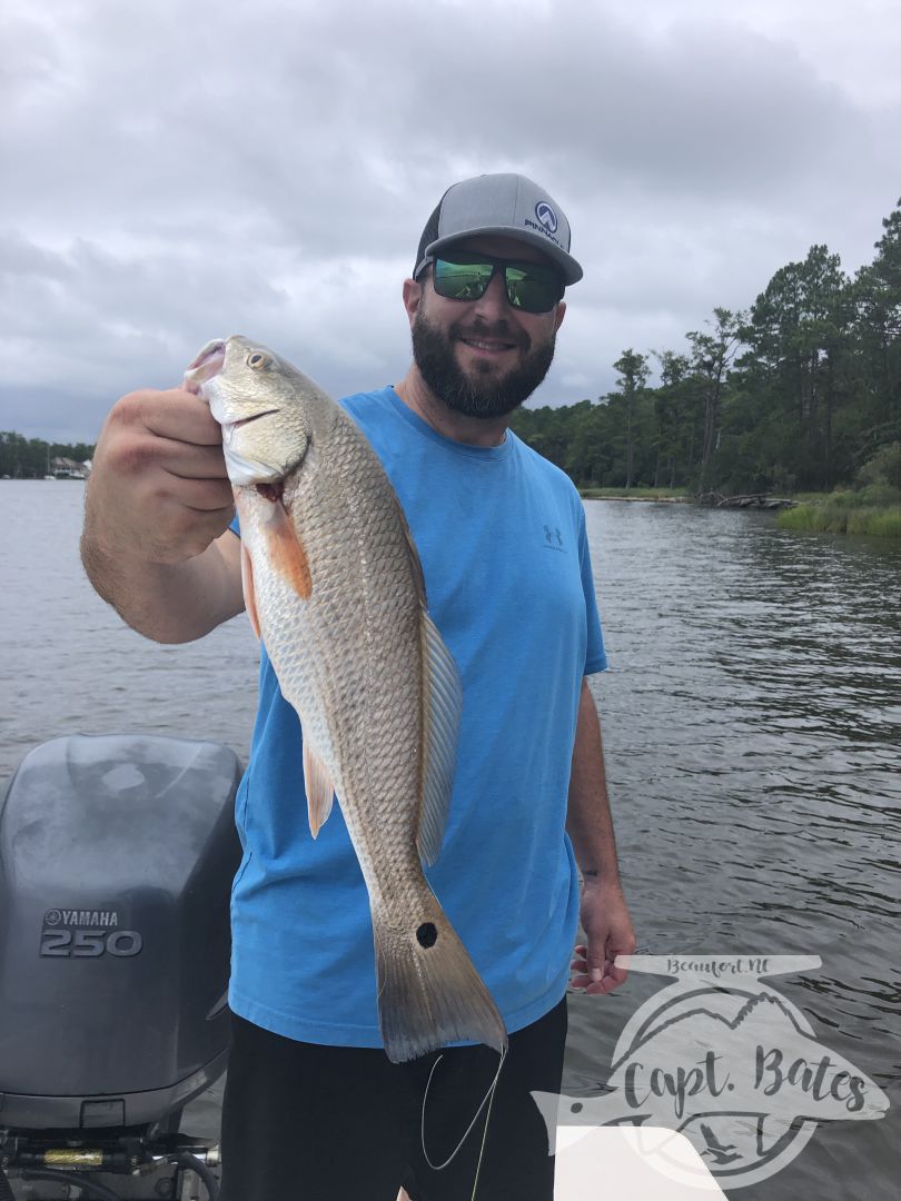 Had a blast with a big corporate trip today! They showed up late and made looking for big drum very difficult with the cold front and wind, but a bunch of specks and Reds while hiding out of the wind made for a good time and a bunch of laughs!