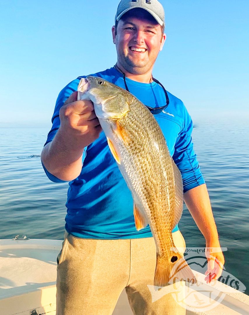 We showed this family from Ohio all the life stages of redfish in one day, from pup pups to slot fish to the adult trophy redfish!