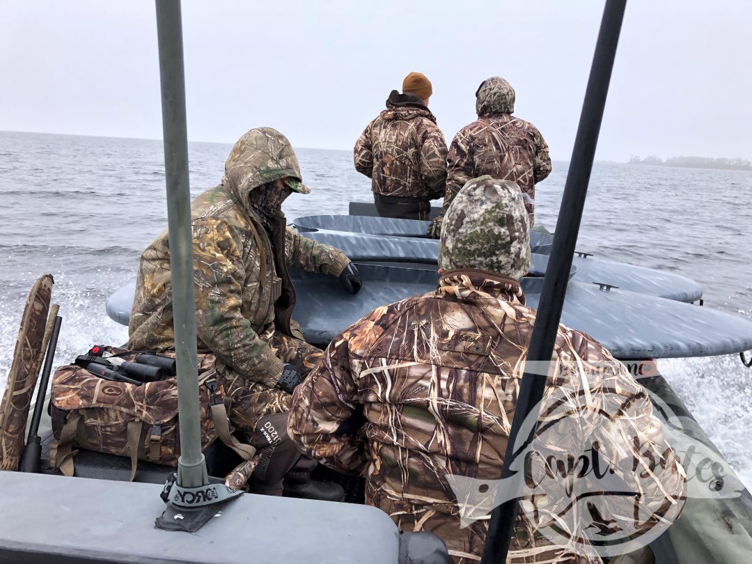 Prefect day for shooting sea ducks in the Core Sound Layout Boats, with 4 layout newbies! And they crushed it! They all couldn’t believe how comfortable and stable these layout boats are! The most effective and exciting way to hunt hands down! 
 
It was great seeing you guys Mark Shimmel Jason Tucker Steven Gnagi and meeting you Randy! 

My good buddy Jason even took the helm for a little bit and let me kill mine to round out a 5 man limit, thanks buddy!

If you have any doubts on why we use the Southern Flyway Outfitters decoy rafts check out the last two pics, first of the decoys  and second of a knot of live scoters!