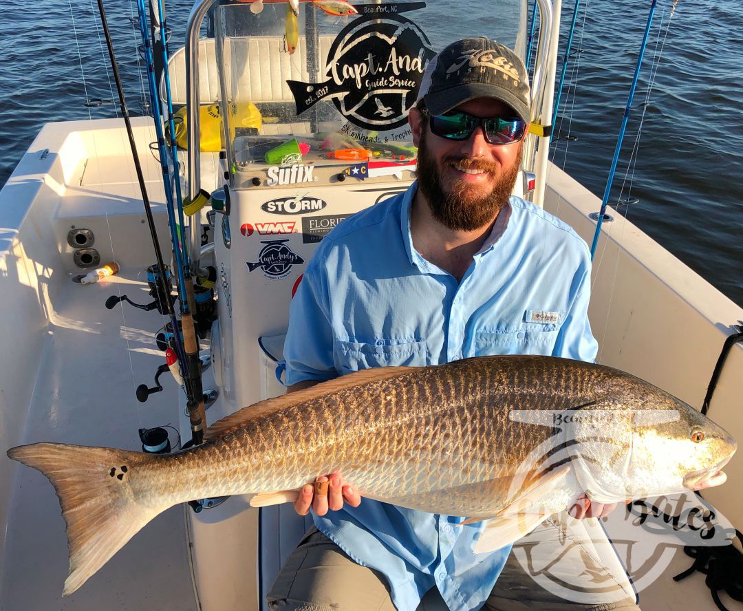 Had a great trip with this half(better half if you ask them) of Andrews bachelor party. Found fish on baitaballs away from the holiday crowds early and stayed with them, and it payed off! We went 6 for 8 and everyone landed citation drum and ended with a double! Zach even caught his first drum ever and biggest fish ever! Fun day with this crowd!