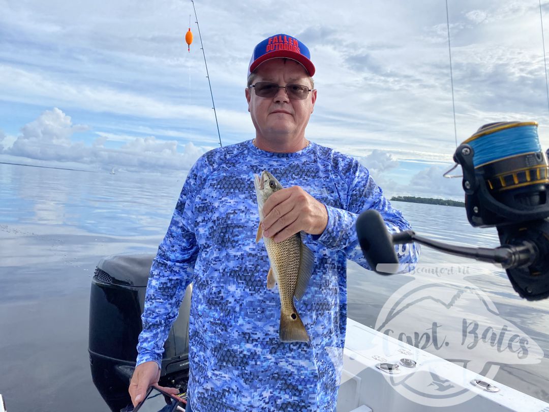 Great group of Vets catching inshore fish today! Lots of first! The Fallen outdoors sent these great guys to come fish with me.