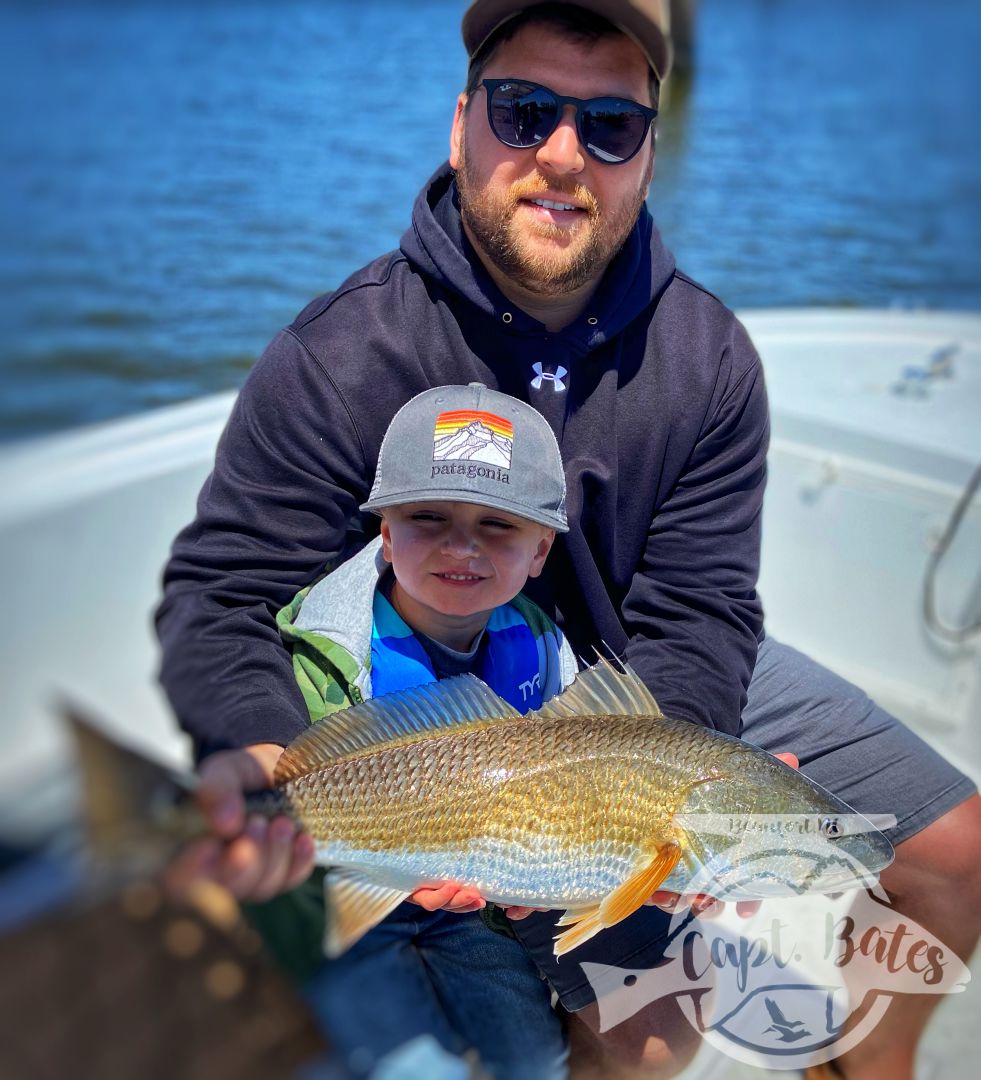 Tougher day for us today but this family had a blast, with several firsts. Including Ryders first reds and flounder! Little man did great and had a lot of fun!