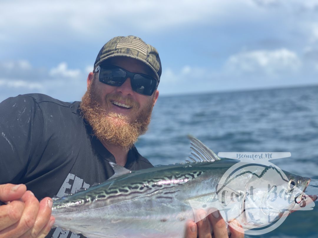 We both had the day off, I told Buddy the conditions this morning and let him make the call on what he wanted to do. He made the decision to head towards the beach and find something to cast to. 

We Started on some micro albies and few spanish, then a few East and west shifts dodging squalls. Found an incredible spanish blitz with a lot of small keeper size fish chewing on every cast, we left them looking for some larger albies. It Wasn’t long we found a better class of spanish with a few albies mixed in but to many spanish to get many lil tunny bites.

After another short hunt we ended up in an incredible fun size false albacore bite! It was hard to leave them biting.

Trophy Redfishing on the River is a long ways from over and still have some days open for that but I’ve also been booking nearshore fly and light tackle trips into Nov so don’t miss out on this action! If today’s trip is a glimpse of what Oct/Nov is going to hold on the beach it’s gonna be amazing!
Captainbates.com
Temple Fork Outfitters