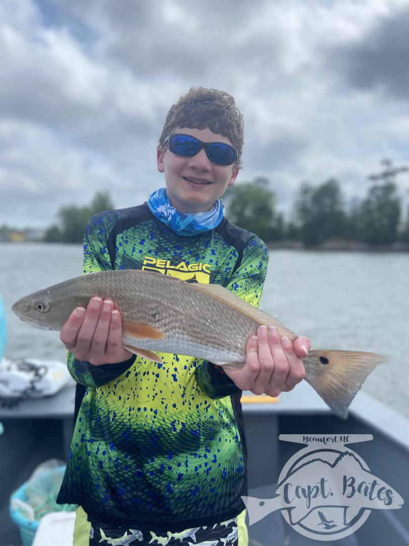 Had three young men and their dads this morning catching Spanish, flounders, bluefish and the fish they nicknamed “Loser fish”(lizard fish) 