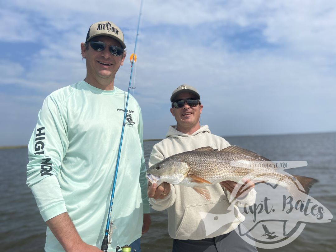 Fun morning with the High N Dry wader crowd! Tons of flounder released a few nice slot redfish and couple small trout. Tons of junk talking and laughs!