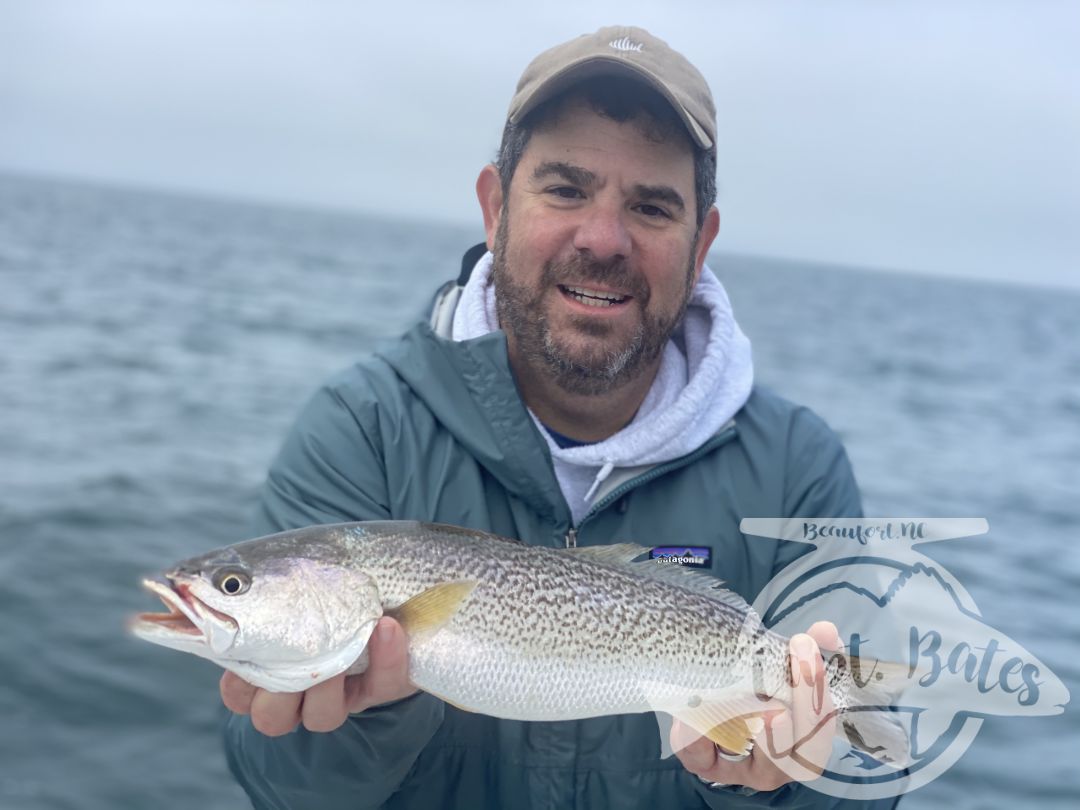 Incredible day with such a fun couple, hated to see the day end! Started out jigging graytrout and then proceeded to waylay the false albacore for hours straight! I don’t think I’ve ever seen people catch so many and never take a break! Mr Darren finally through in the towel he was give out, even though his wife was ready to catch more! Incredible day!