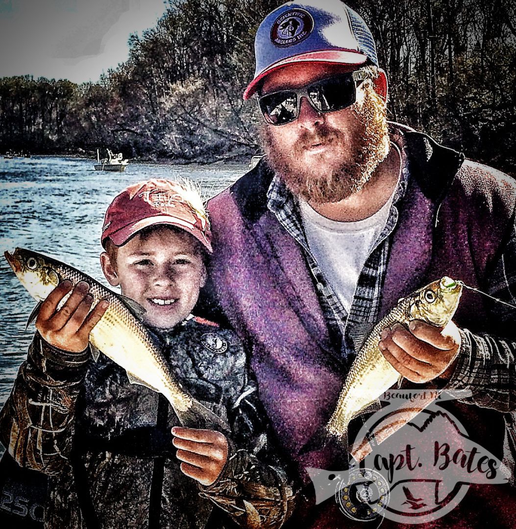 Some Shad fishing with Buddy!