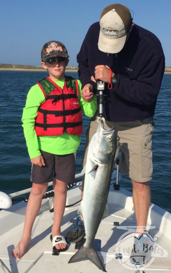 Awesome day catching chopper bluefish!