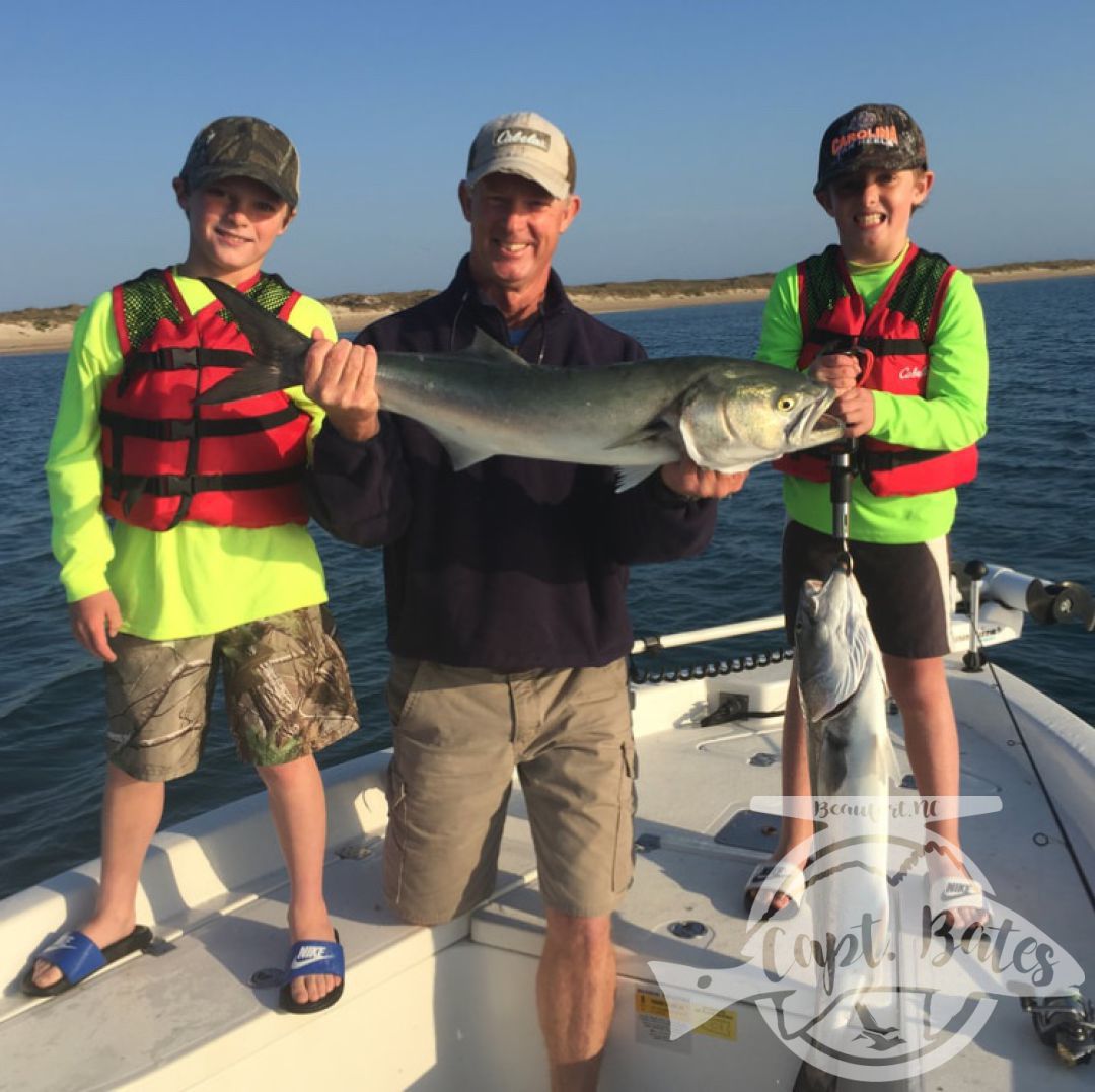 Twin boys with twin fish!