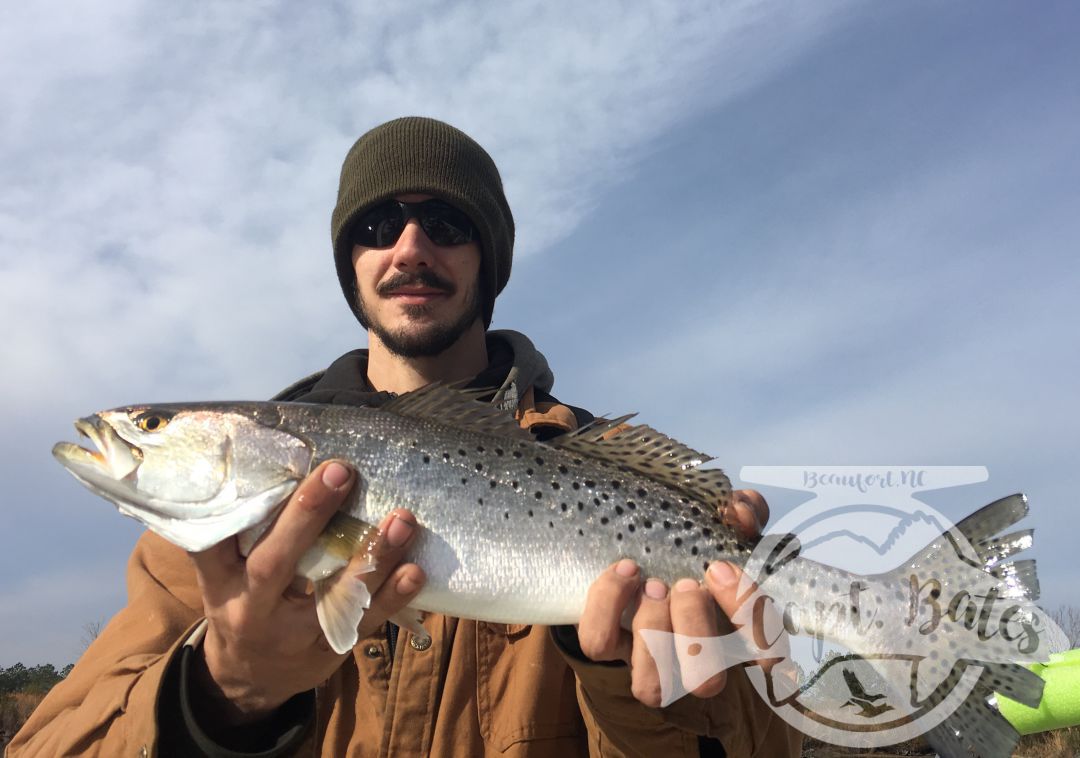 Winter time fun jigging for cold water specks!