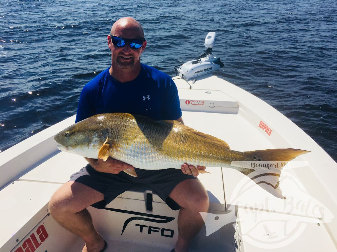 Amazing multiple fish day with a fun crew catch big red drum on the Neuse River!